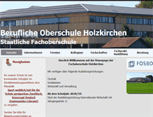 Tablet Screenshot of fos-holzkirchen.de